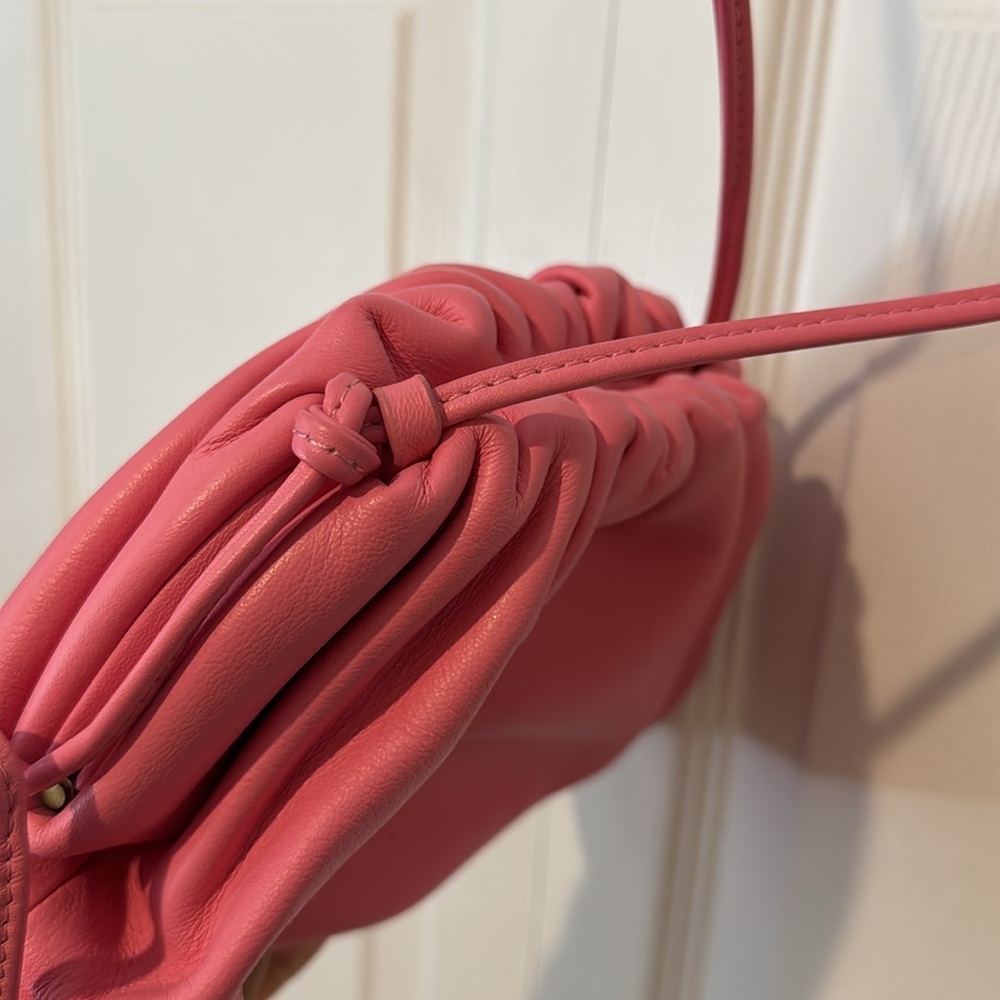 Pink Drawstring Crossbody - image 4